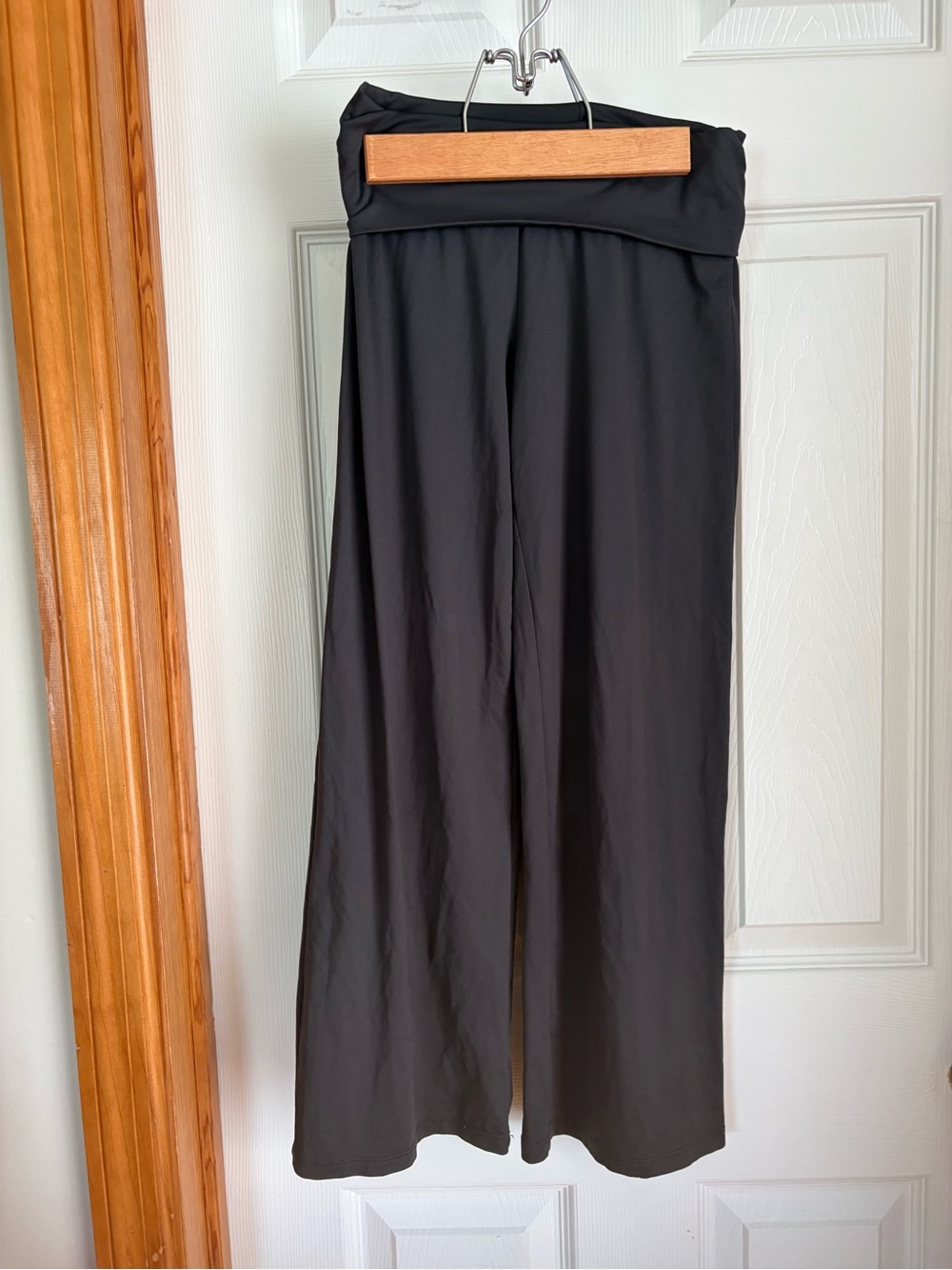 H&M Girls Black Wide Leg Pull-On Pants Size 10